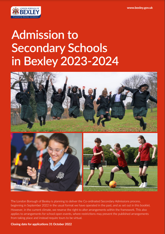Bexley Grammar School Admissions
