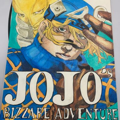 Year 9 & 10 Entry ~ Jojo's Bizarre Adventure by Olivia Sadzynski and Gerda Kulbis
