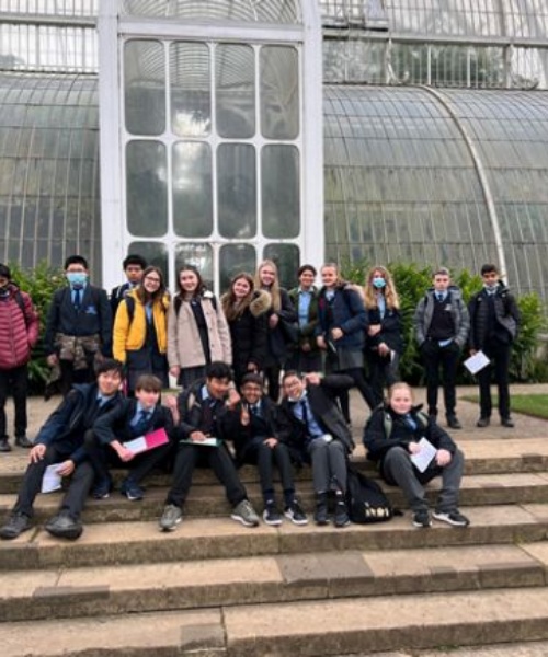 Year 9 Geography fieldwork trip to Kew Gardens