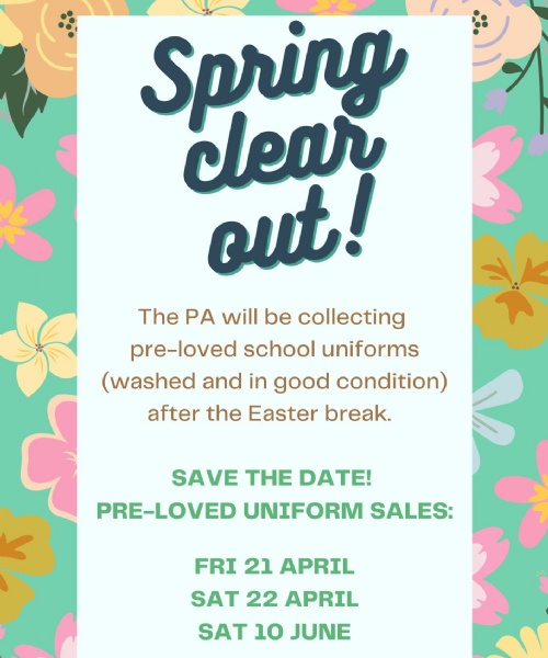 Spring clear out!
