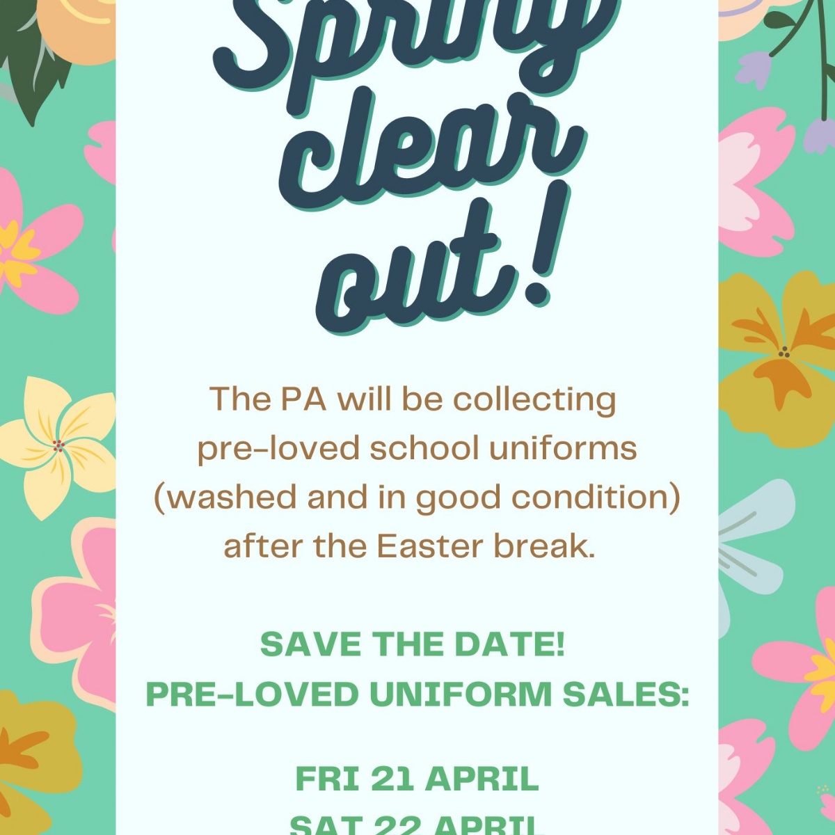 Bexley Grammar School - Spring clear out!