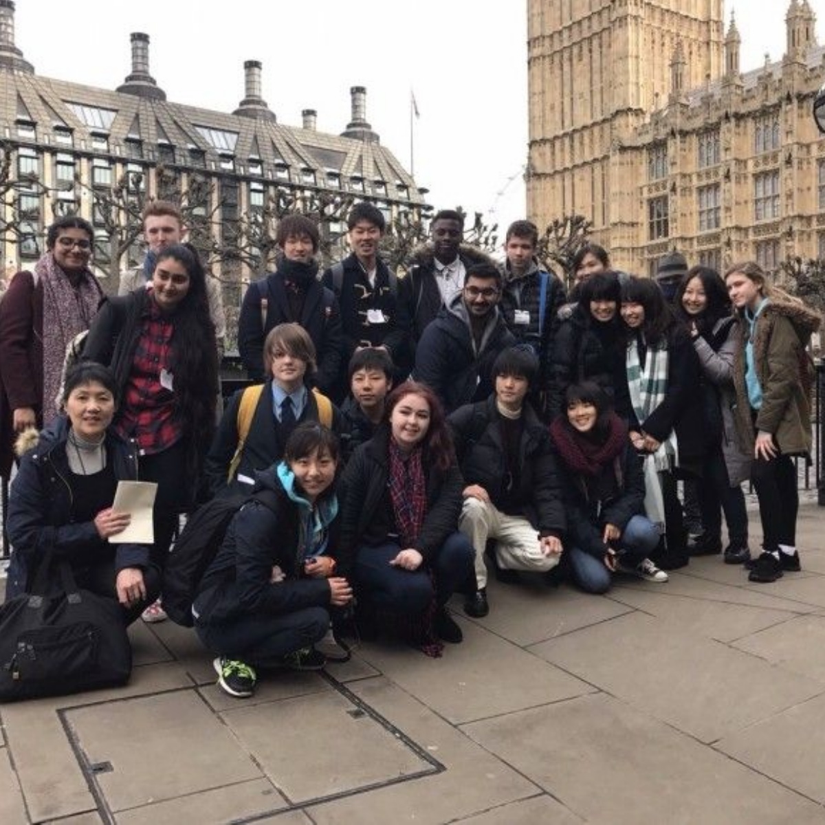 Bexley Grammar School Trip to London with Japanese exchange students